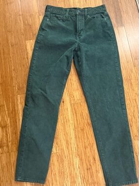 American Eagle Outfitters Green Corduroy Pants